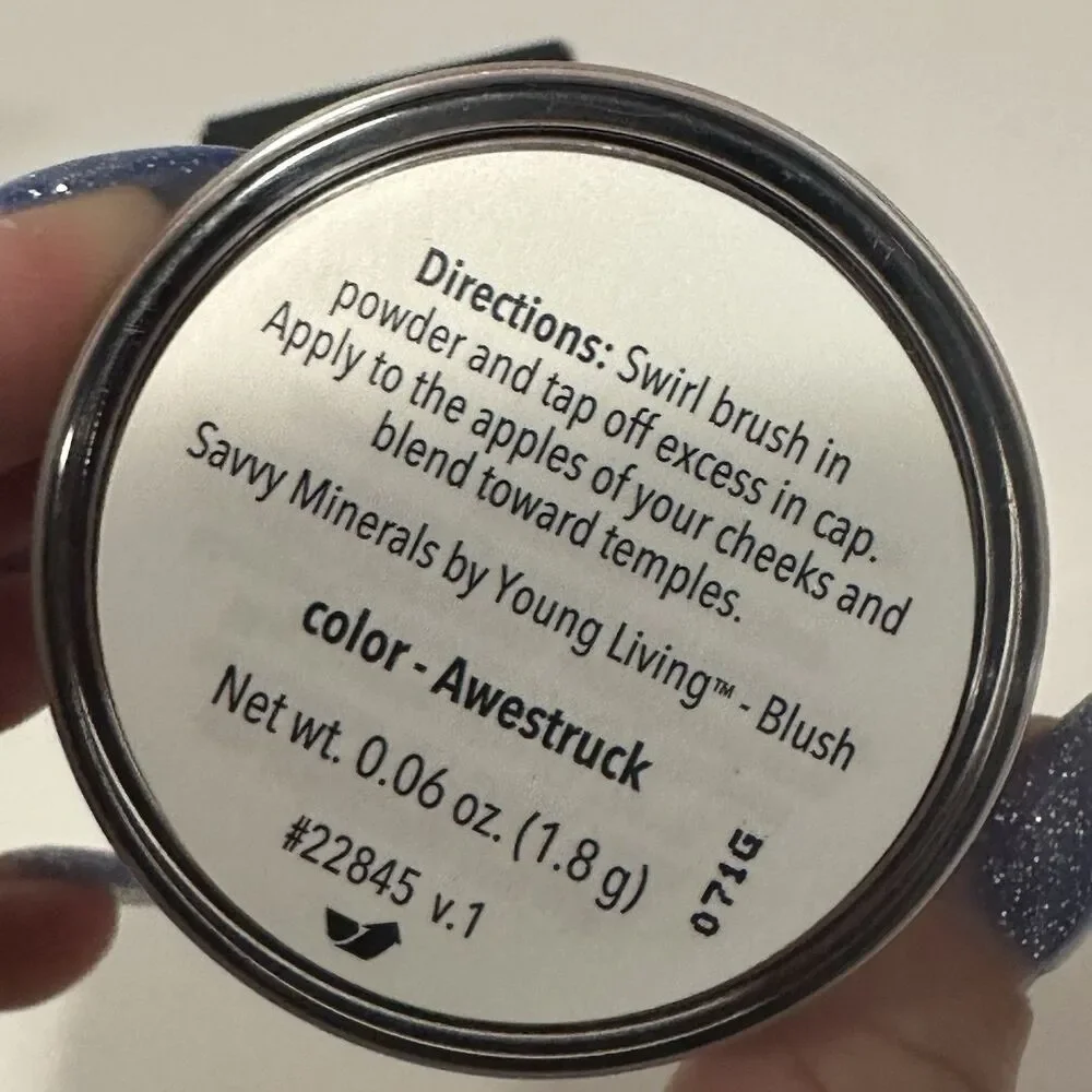 Young Living‎ Savvy Minerals Blush Awestruck 22845 1.8g